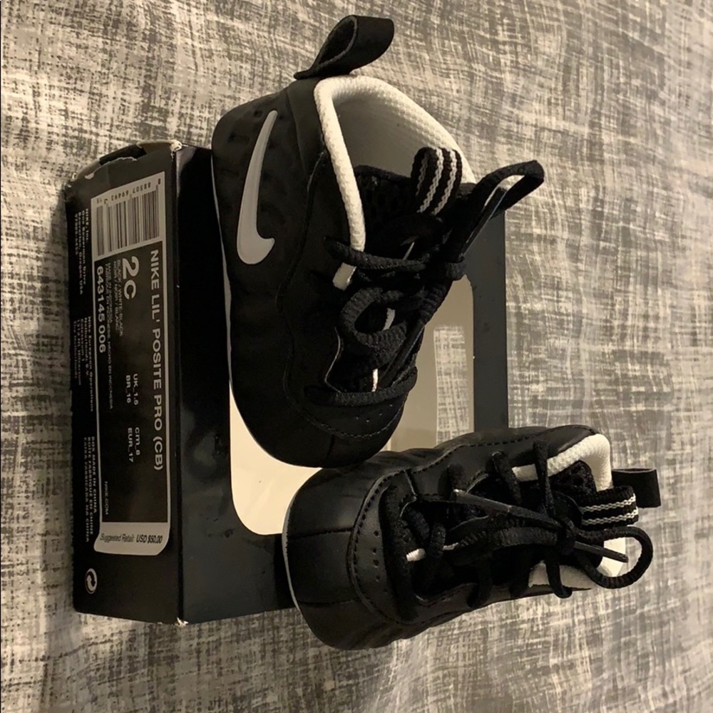 New in box!!!Nike lil posite pro size 2c